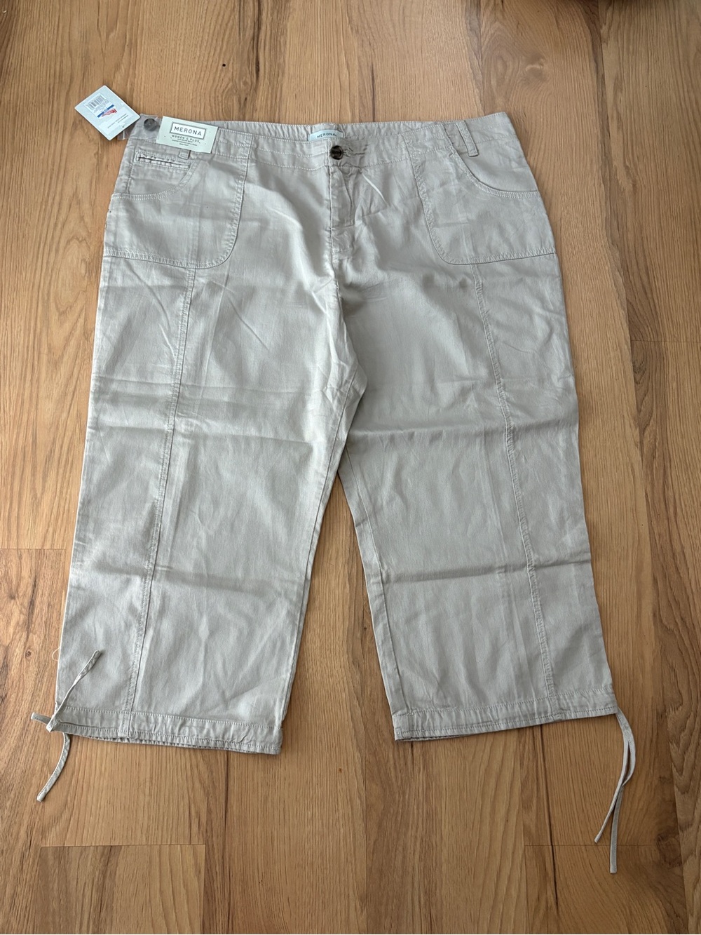 Merona Light Beige Capri Pants